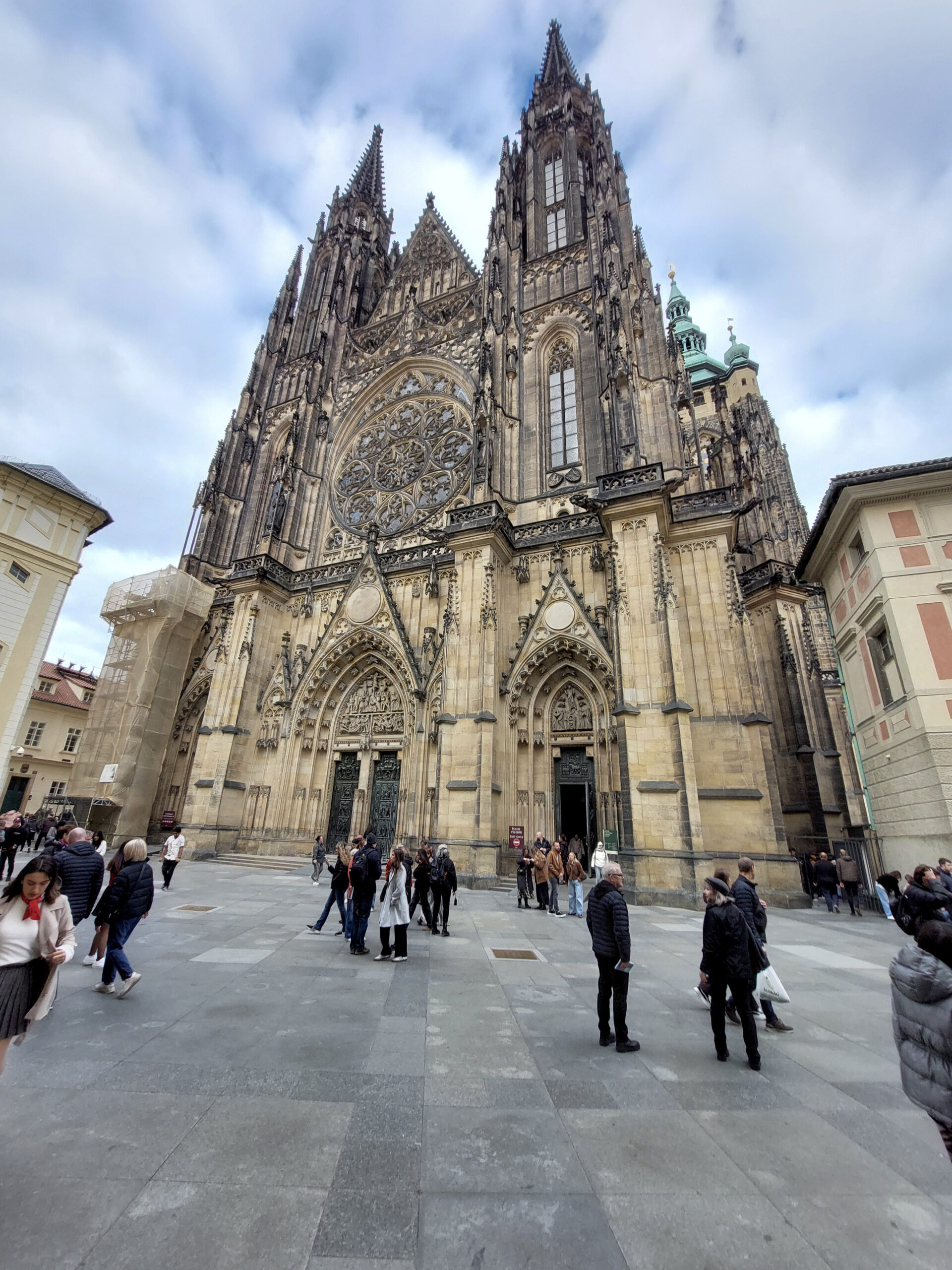 St Vitus Cathedral West Front at Prague Castle